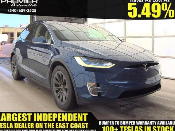 TESLA MODEL X 2018 5YJXCDE21JF087031 image